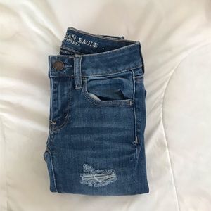 American Eagle Distressed Jeggings